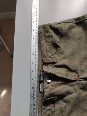 Miami SUPER STRETCH High Rise Jeggins womens size S olive green pre-owned